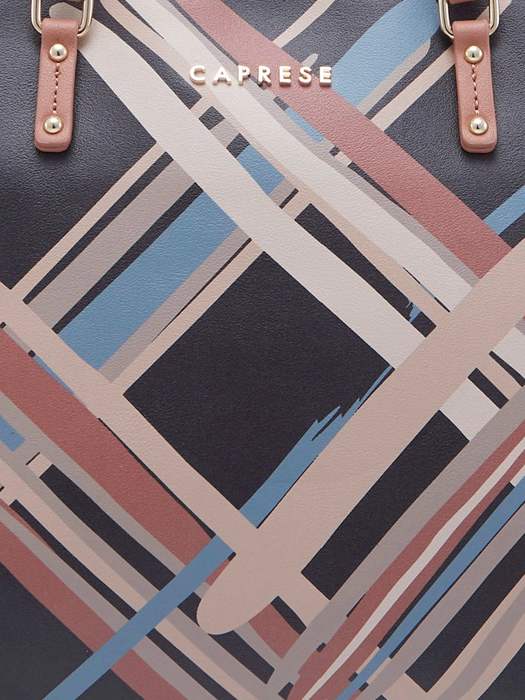 Caprese Renee Large Black Tote Bag