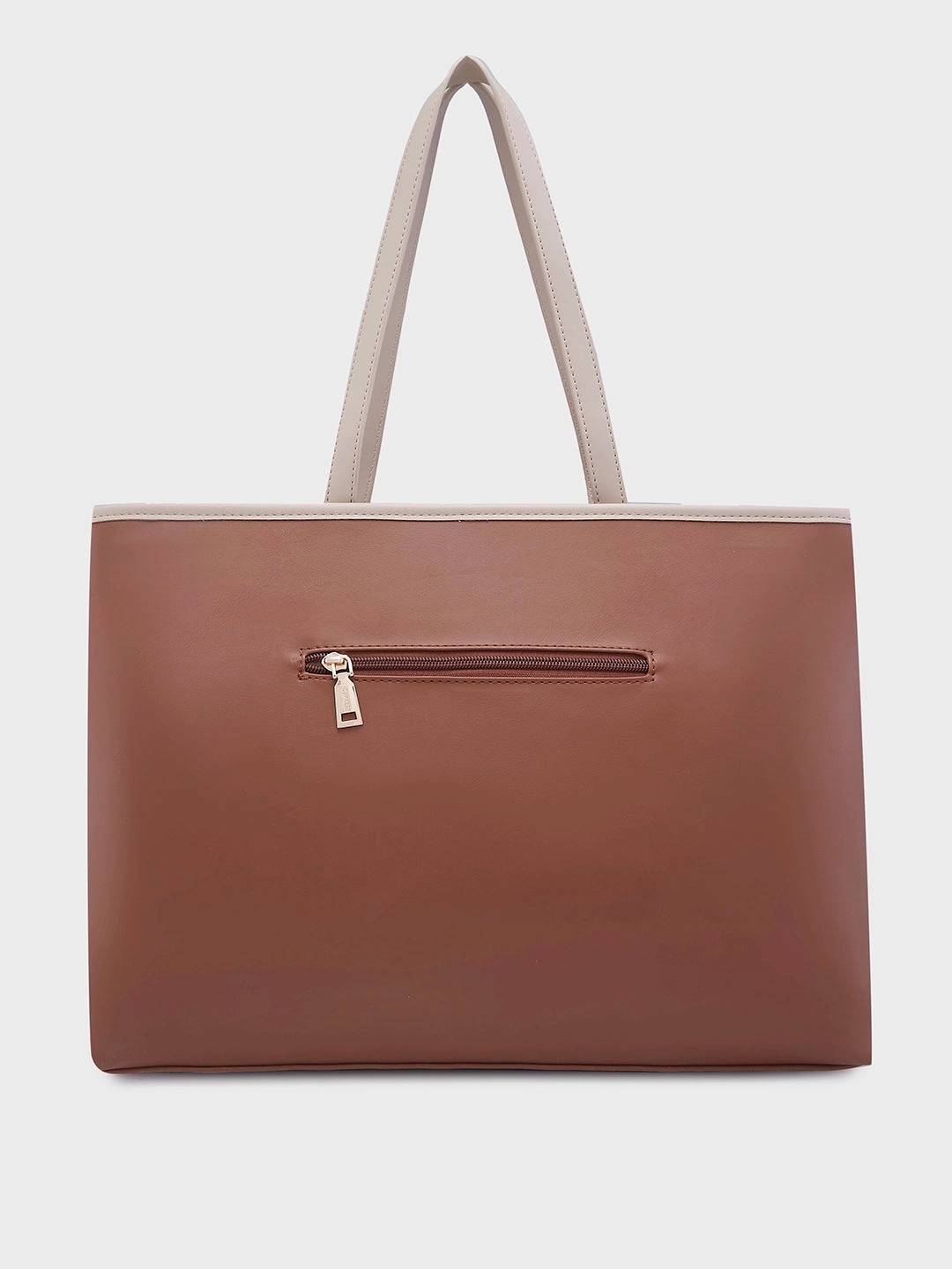 Caprese Roberta Large Brown Tote Bag
