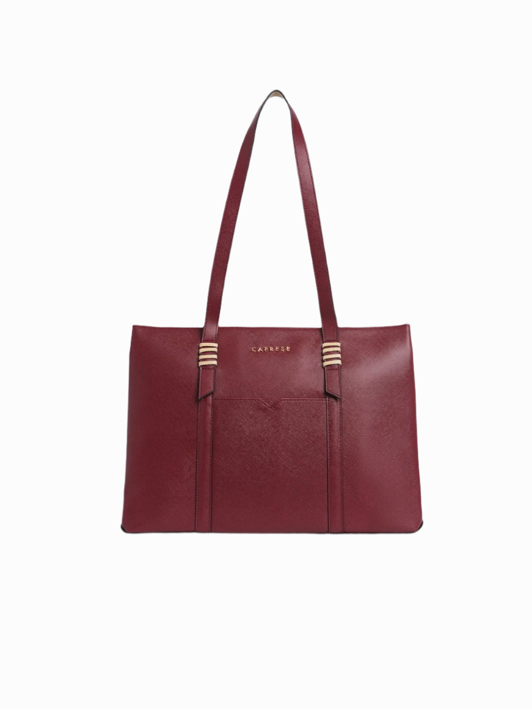 Caprese Roma Large Red Tote Bag