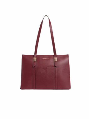 Caprese Roma Large Red Tote Bag