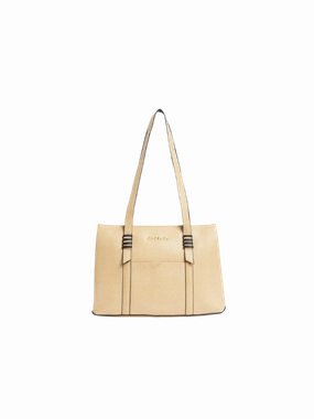 Caprese Roma Medium Beige Tote Bag