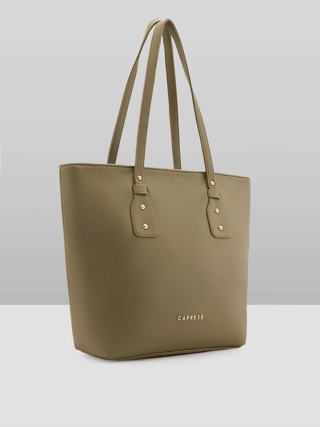 Caprese Salvo Medium Green Tote Bag