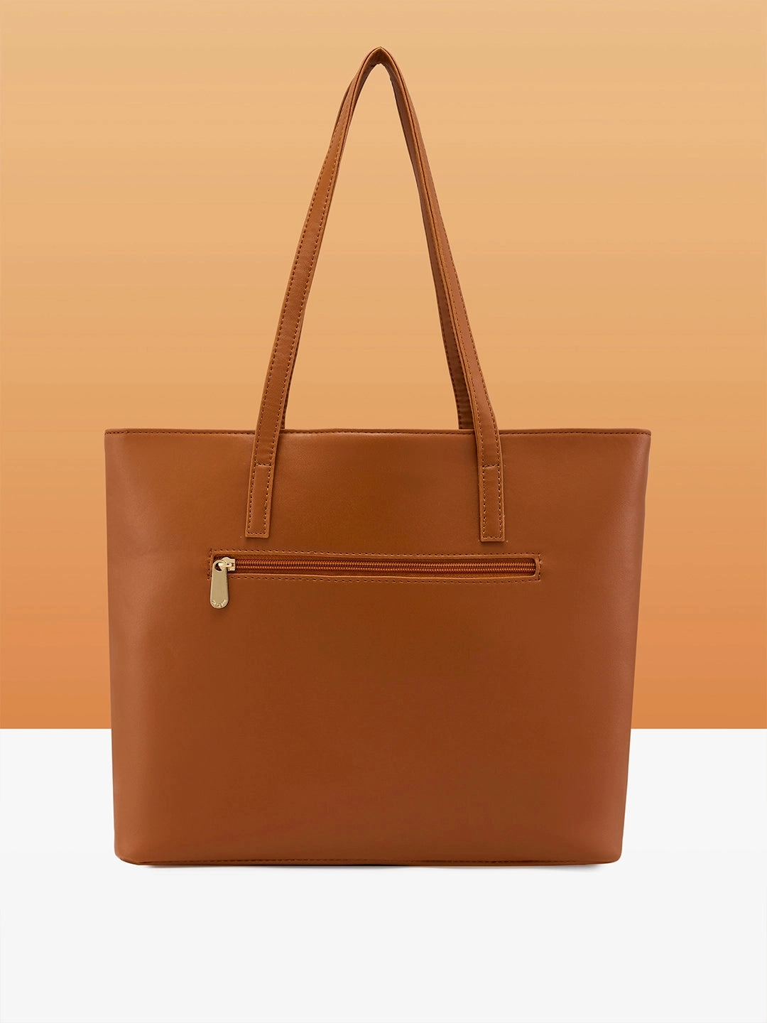 Caprese Serene Medium Tan Tote Bag