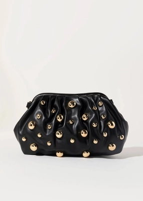 Carey Studded Clutch
