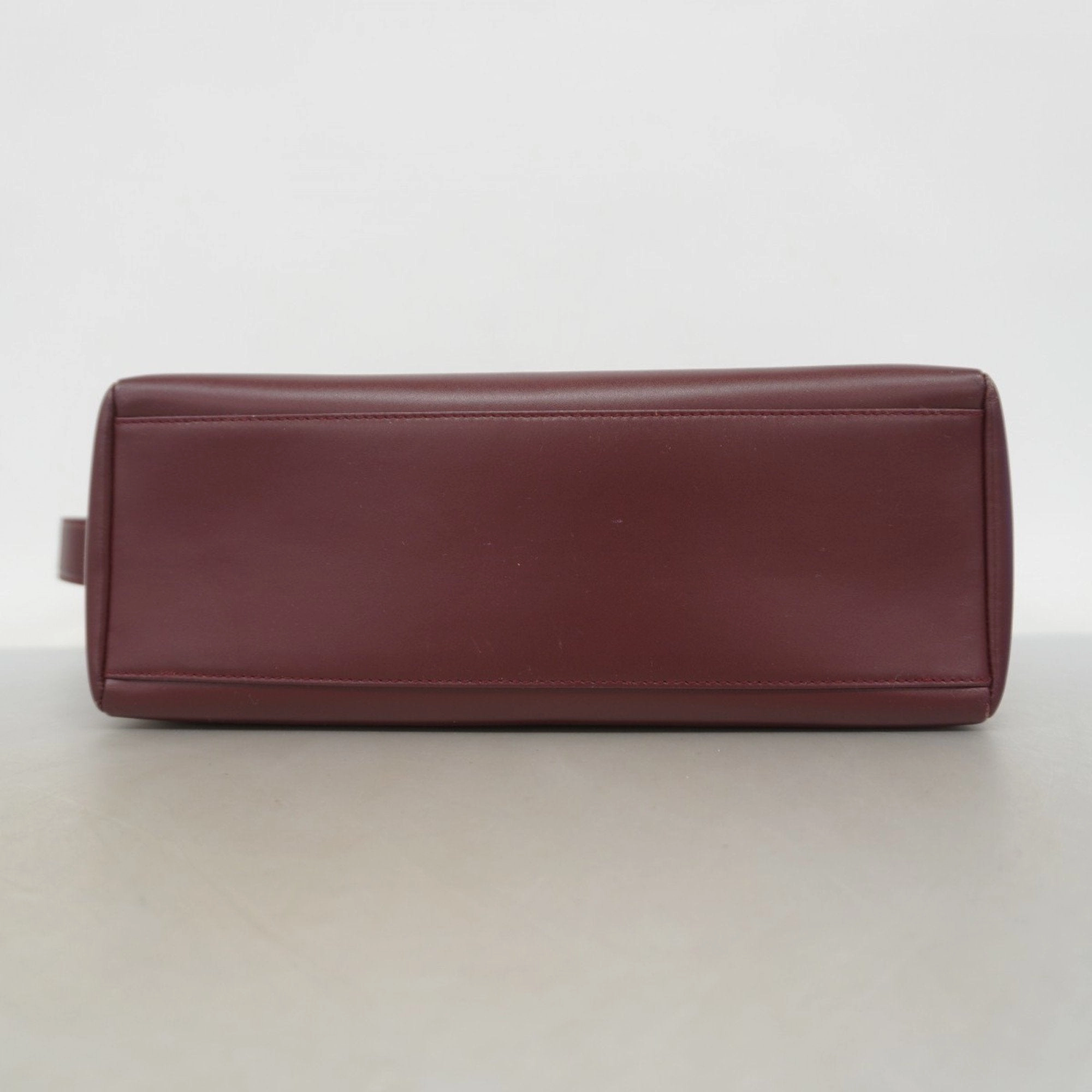 Cartier Leather Shoulder Bag (Pre-Owned)
