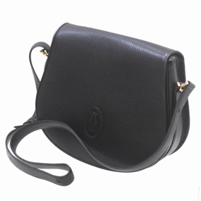 Cartier Must Leather Shoulder Bag (Pre-Owned)