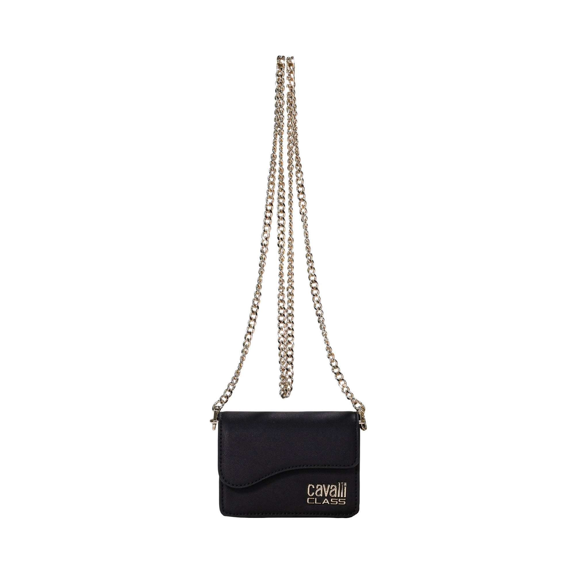 Cavalli Class Women's Cortina Black Mini Clutch Hand Bag