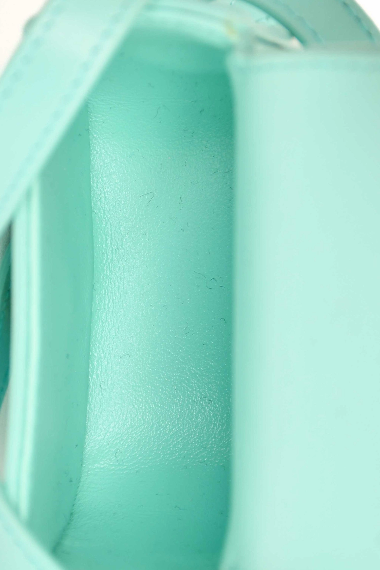 Celine 2021 Teal Leather Mini Claude Crossbody