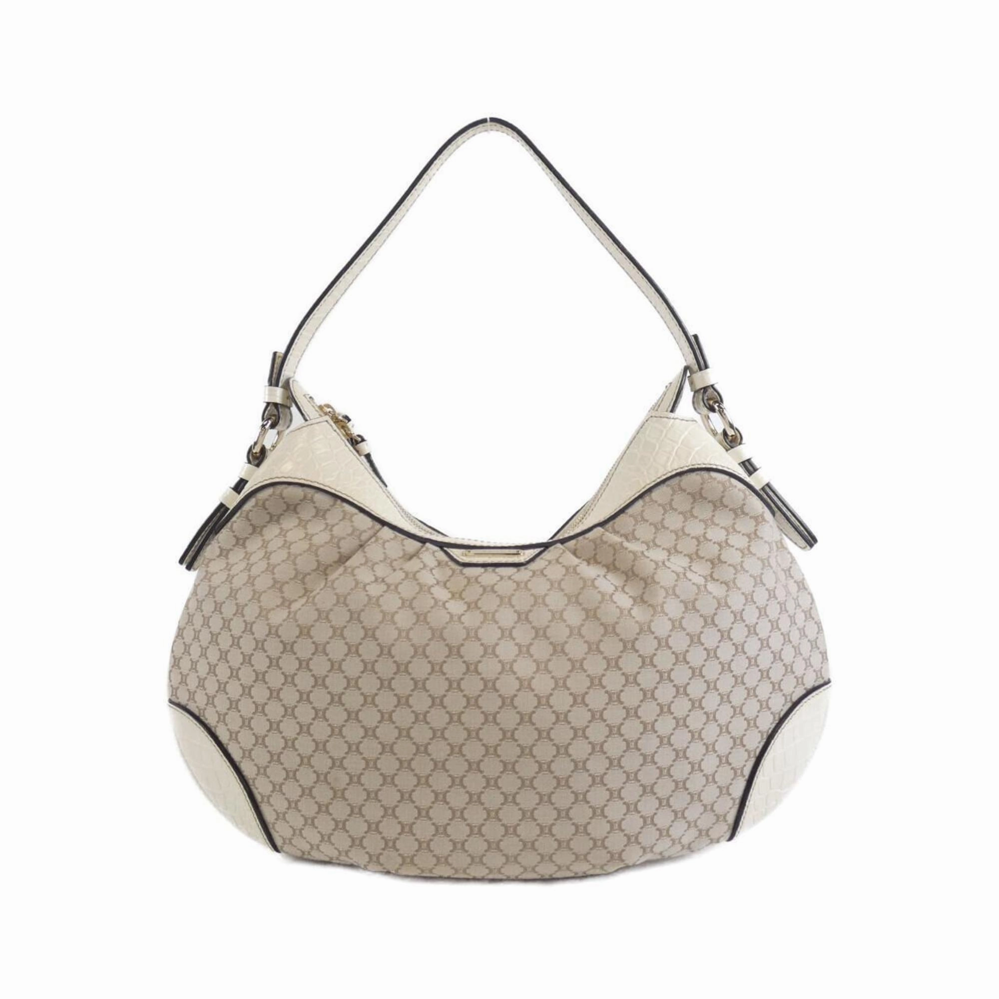 Celine  Canvas Shoulder Bag (Pre-Owned)