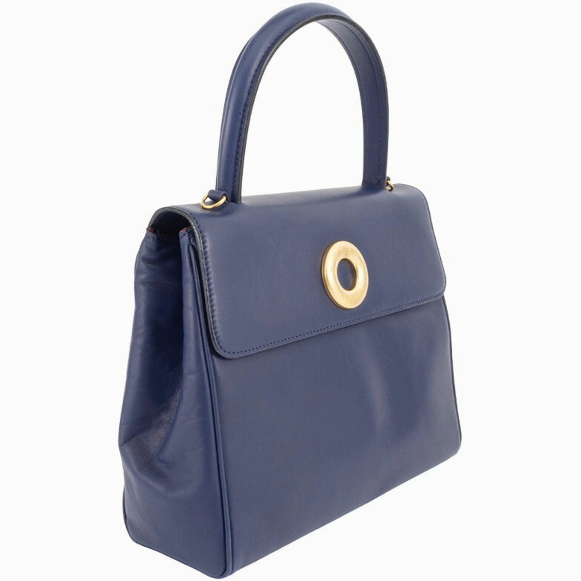 Celine Leather Handbag Shoulder Bag (Pre-Owned)