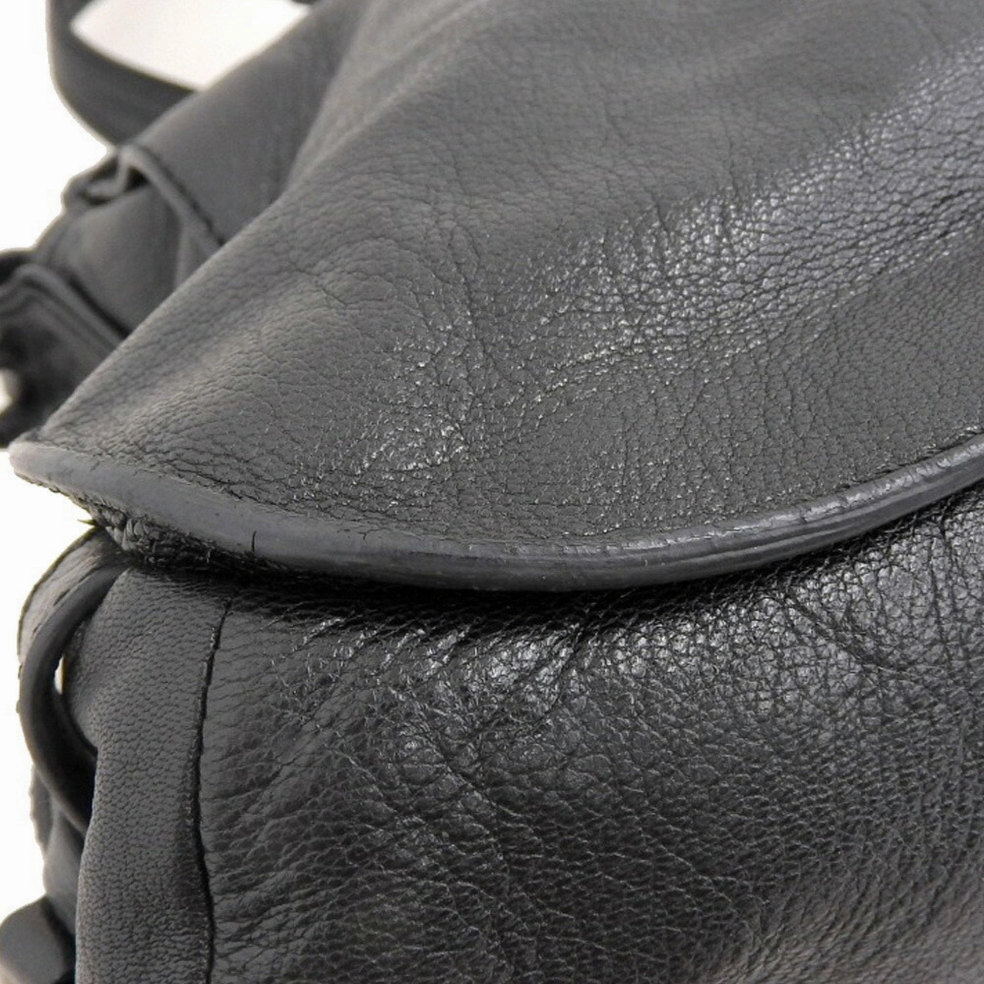 Celine Leather Handbag Shoulder Bag (Pre-Owned)