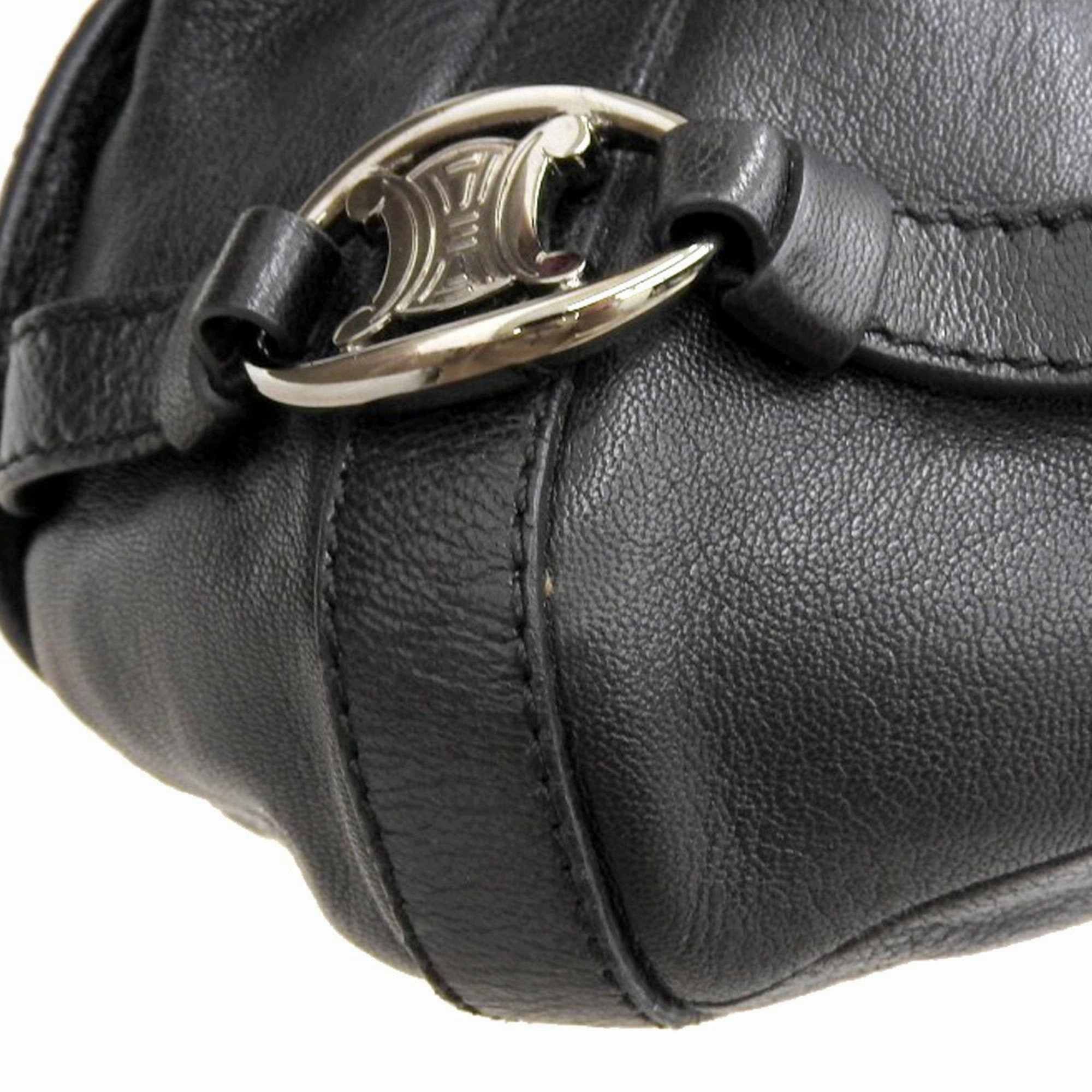 Celine Leather Handbag Shoulder Bag (Pre-Owned)