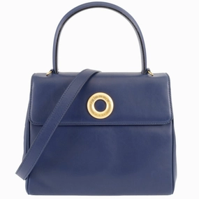 Celine Leather Handbag Shoulder Bag (Pre-Owned)