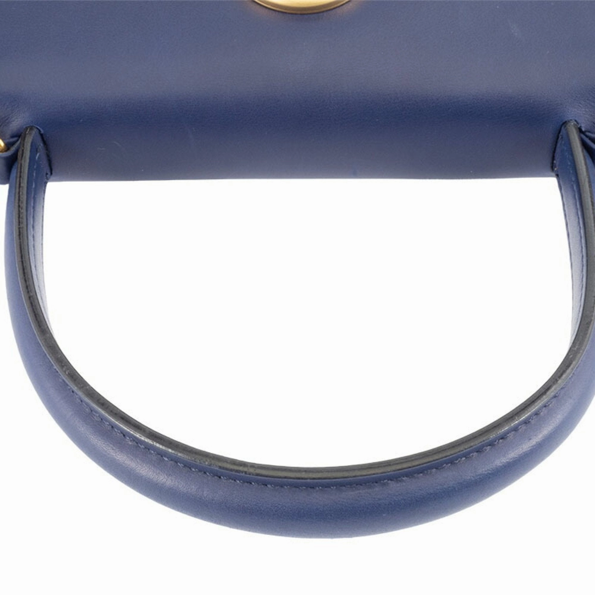 Celine Leather Handbag Shoulder Bag (Pre-Owned)
