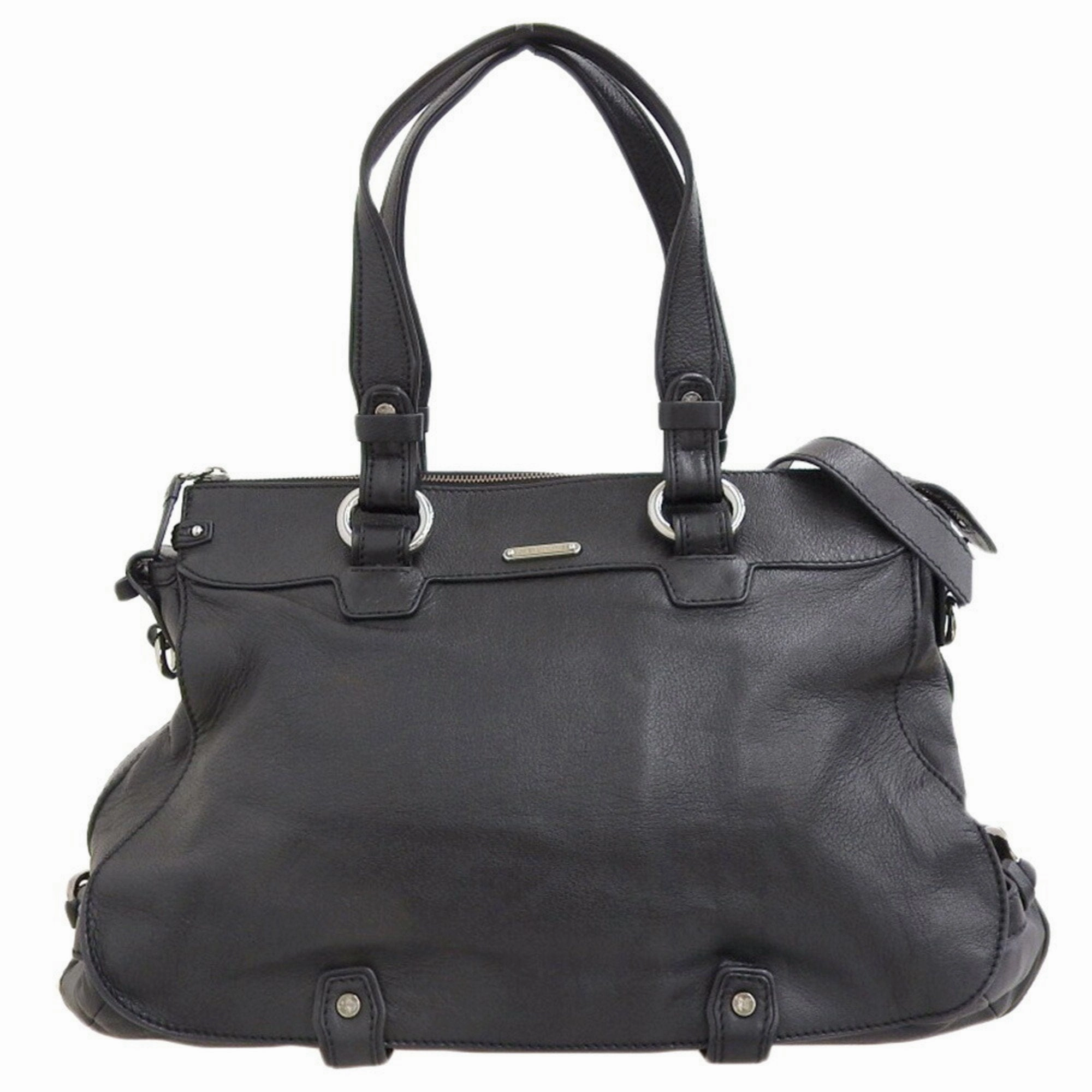 Celine Leather Handbag Shoulder Bag (Pre-Owned)