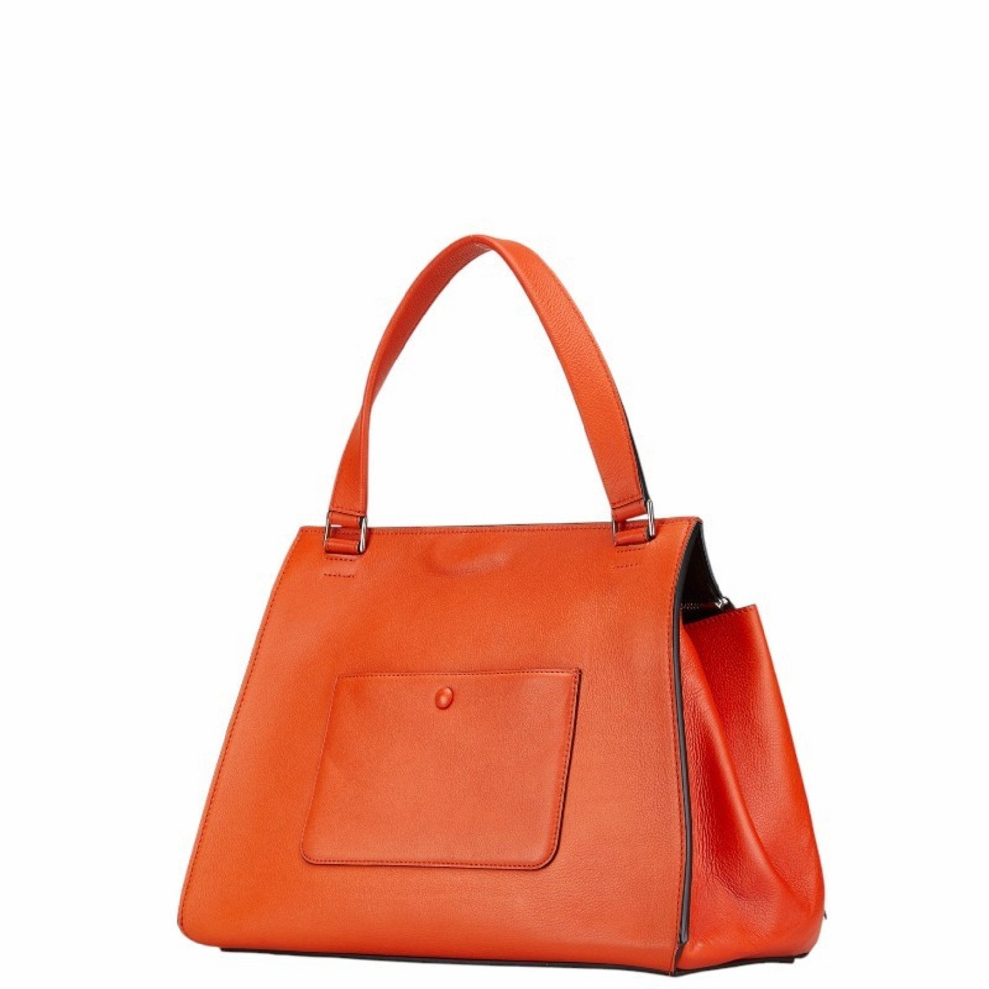 Celine Leather Handbag Tote Bag (Pre-Owned)
