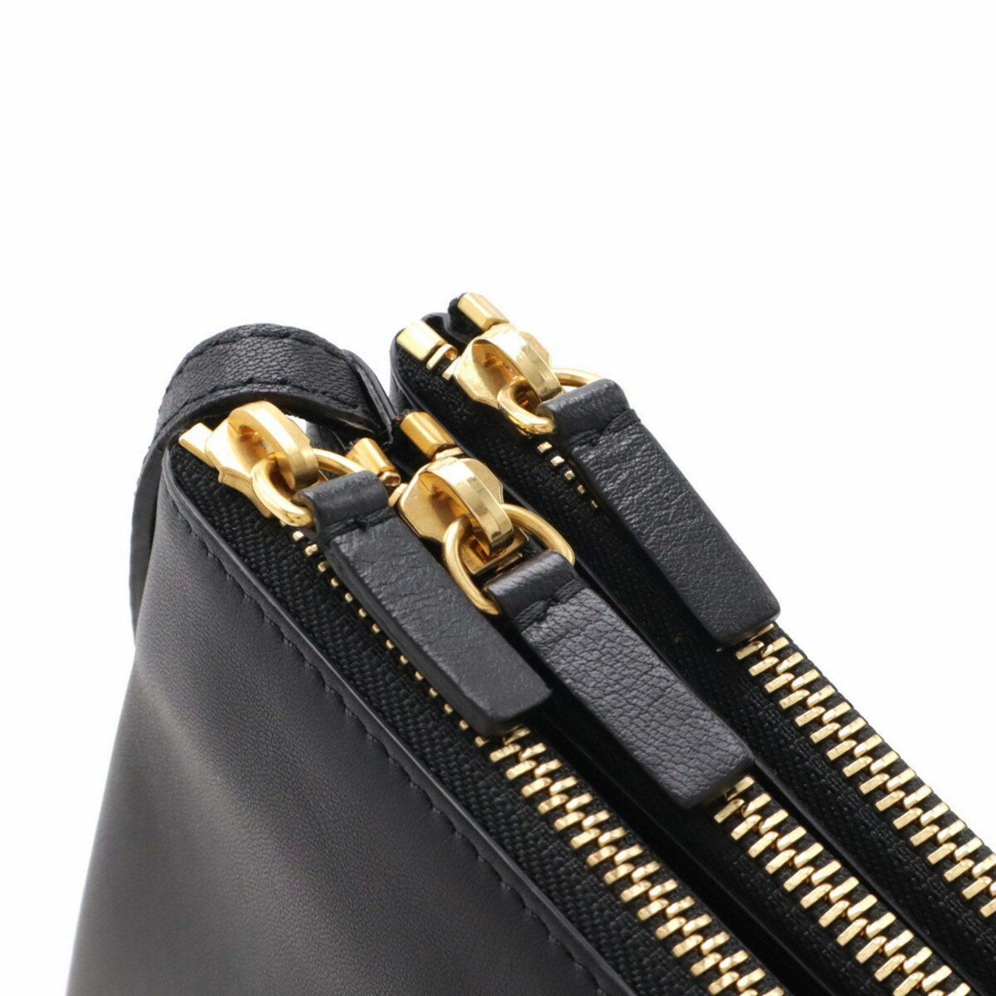 Celine Leather Pochette Shoulder Bag (Pre-Owned)