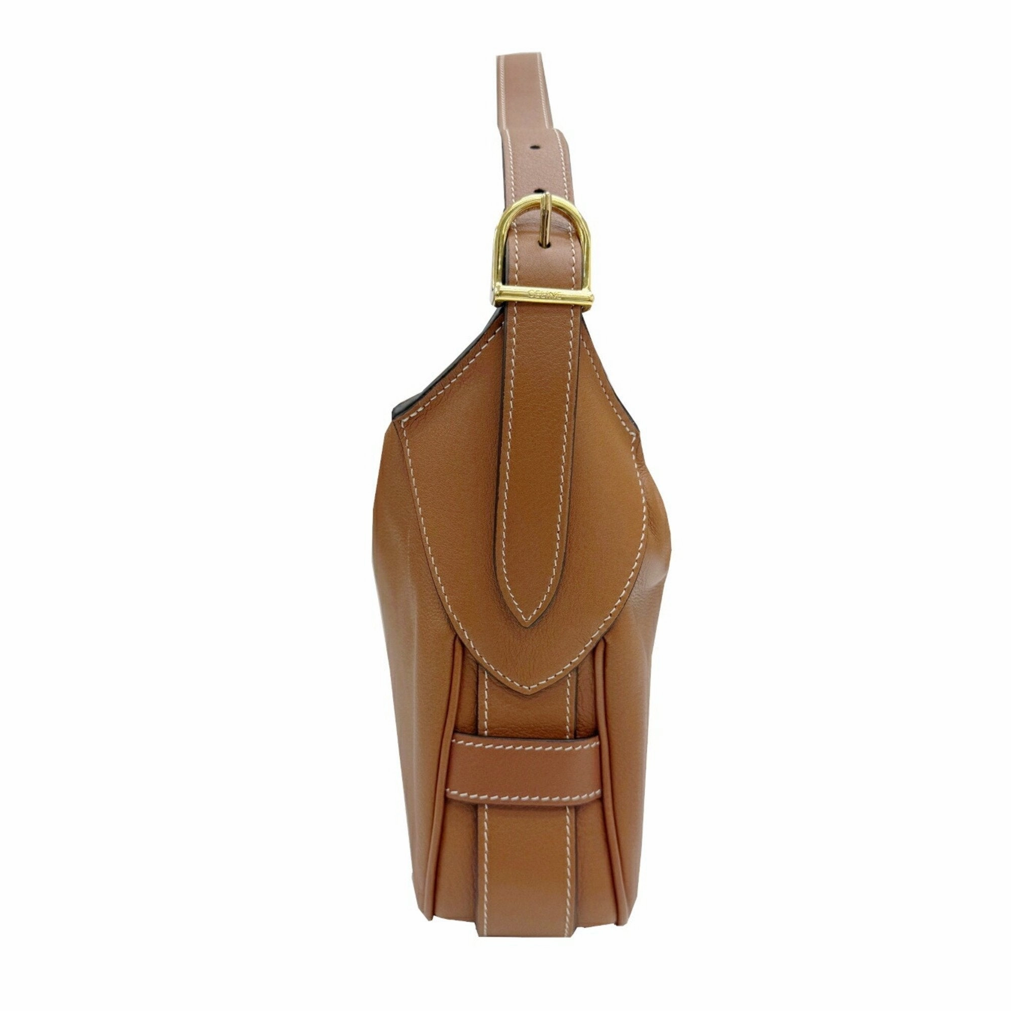 Celine Leather Shoulder Bag (Pre-Owned)