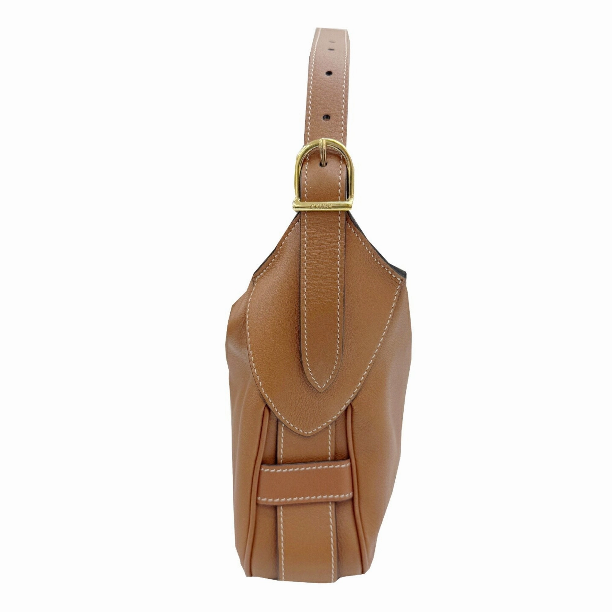 Celine Leather Shoulder Bag (Pre-Owned)