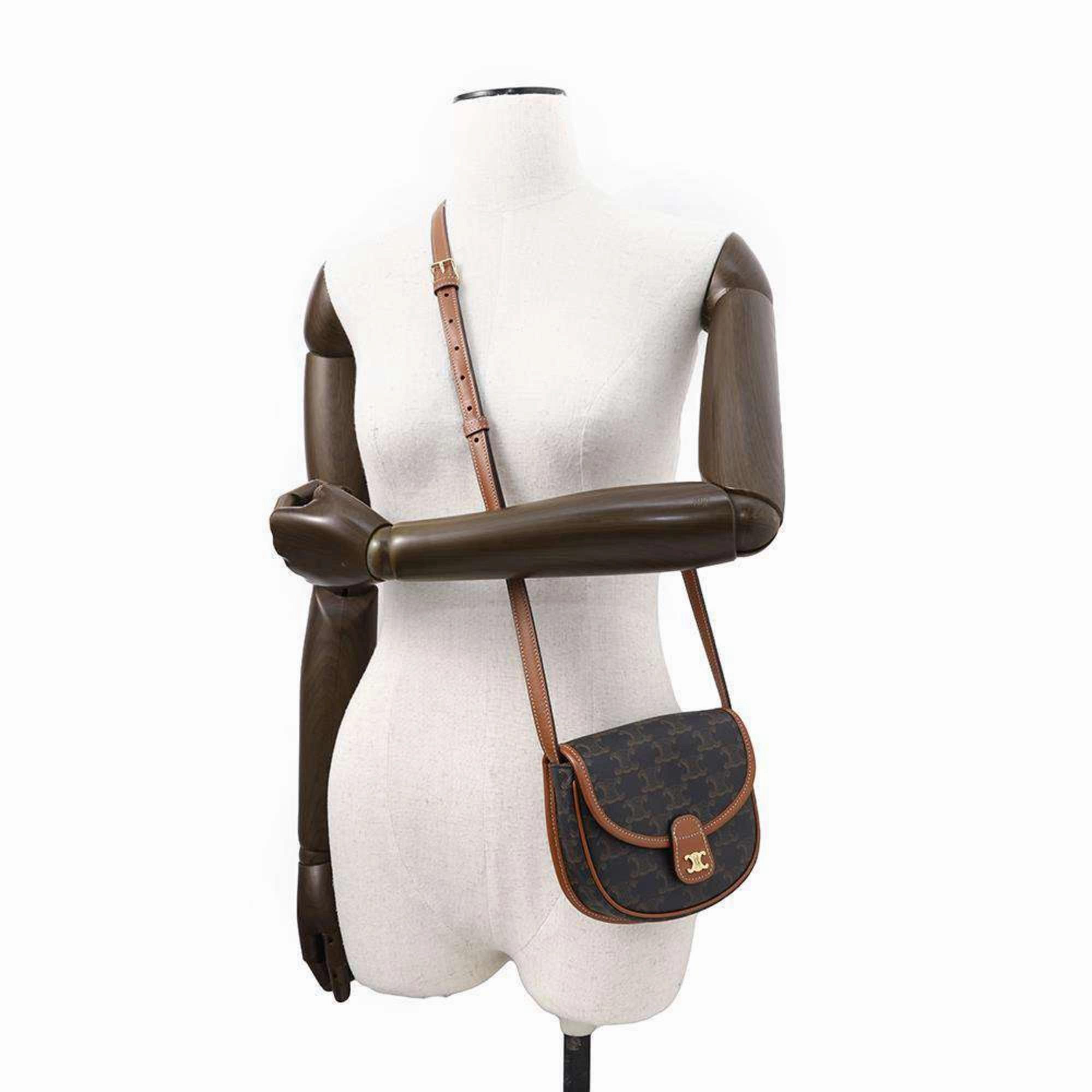 Celine Pvc Leather Shoulder Bag (Pre-Owned)