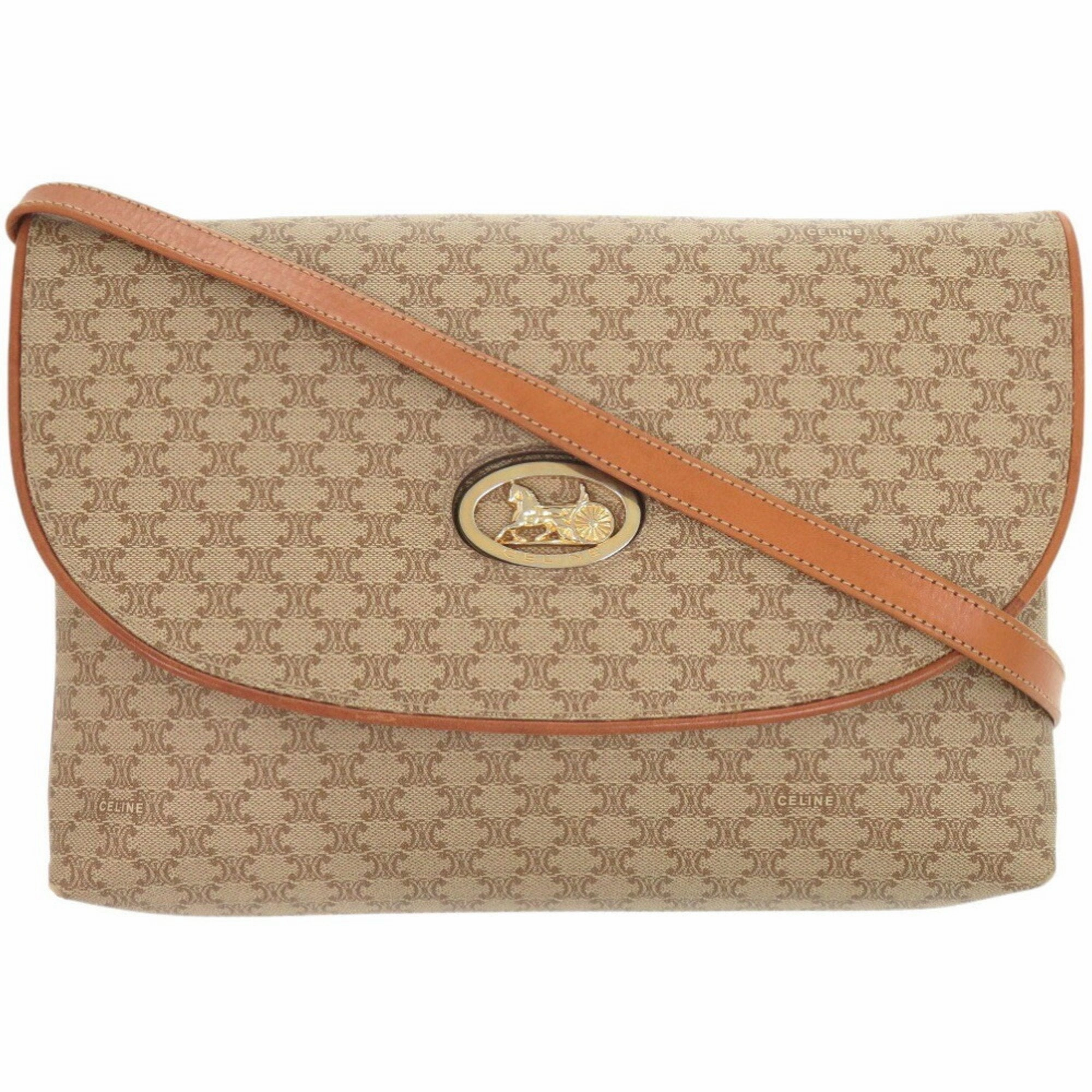 Celine Pvc Leather Shoulder Bag (Pre-Owned)