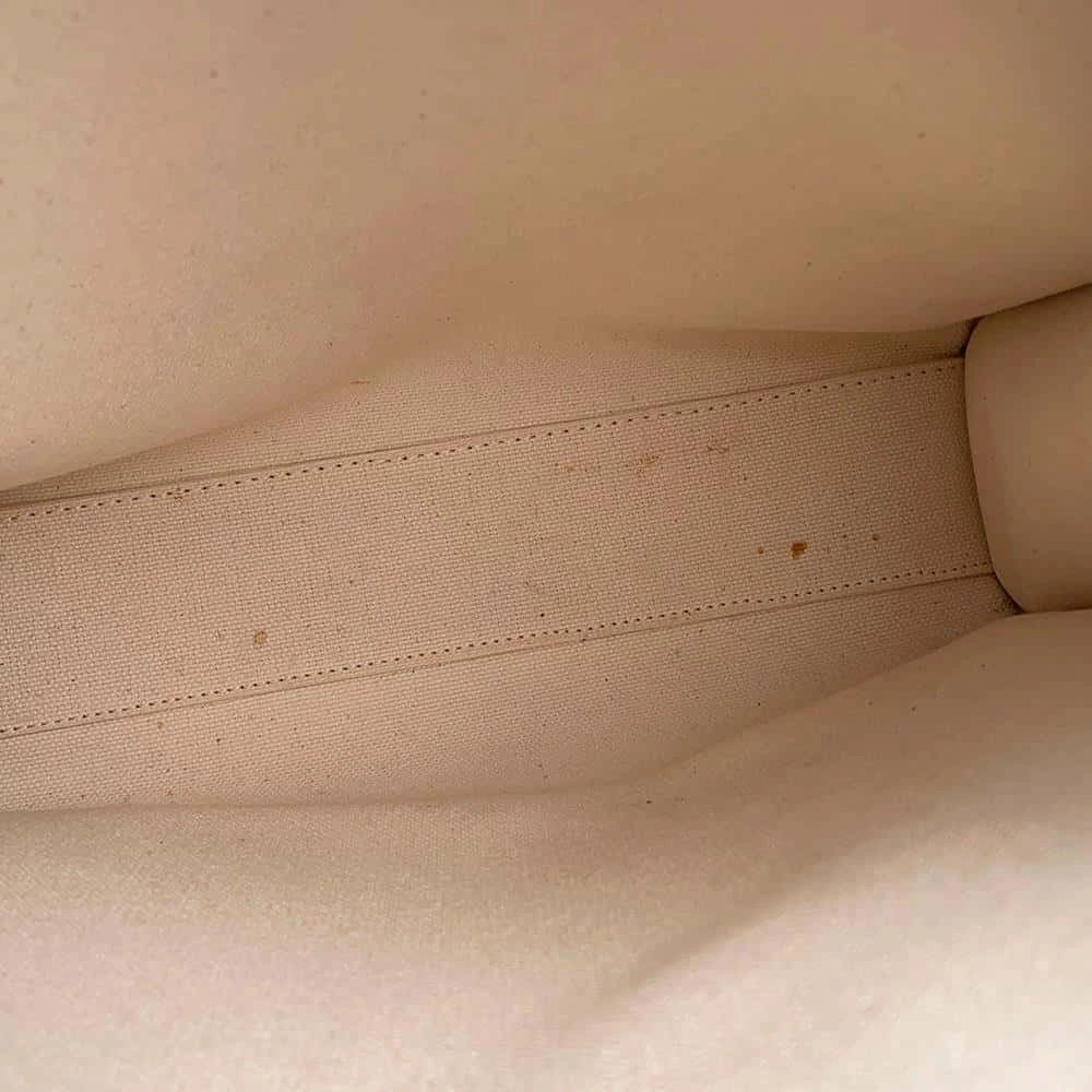 CELINE Vertical Cover 2WAY Shoulder Natural/Tan192082BNZ.02NT Canvas Leather Size Small