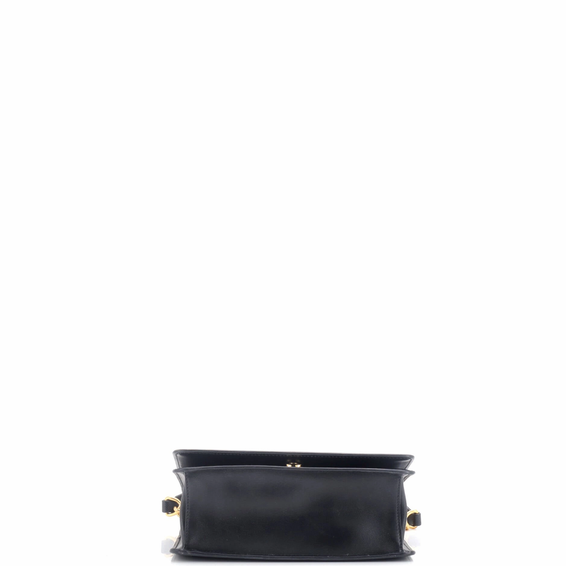 Chain Flap Bag Saffiano Leather Small