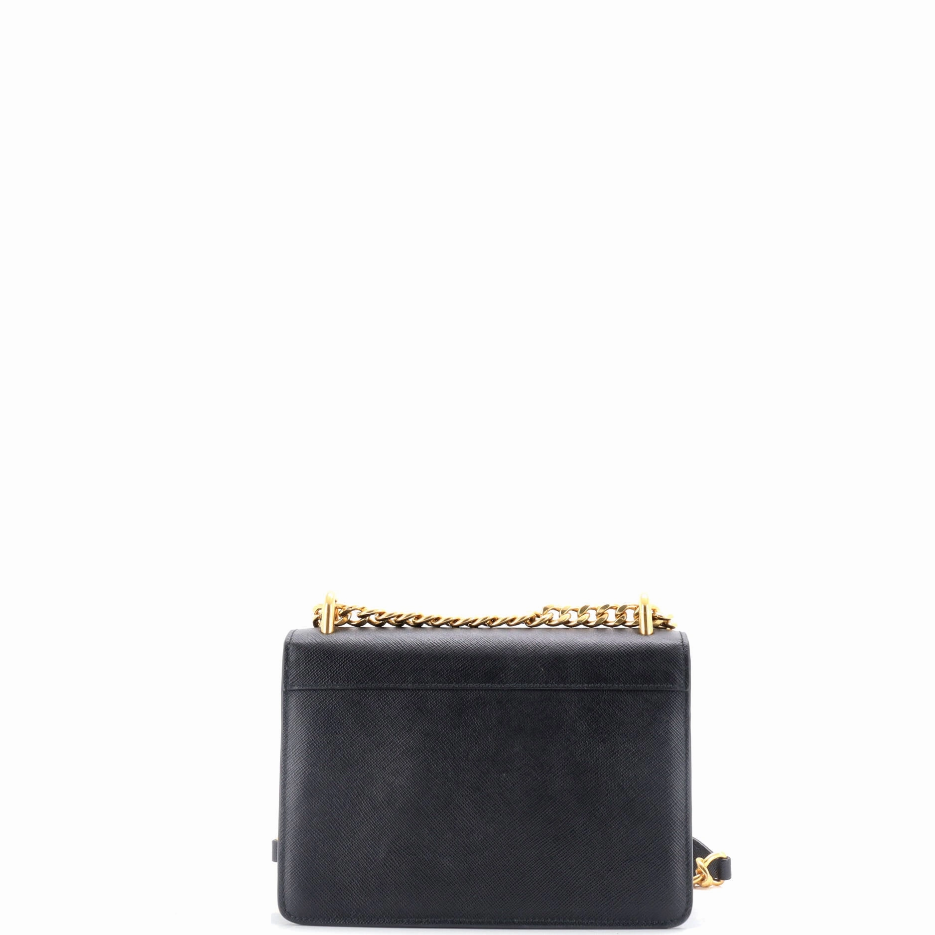 Chain Flap Bag Saffiano Leather Small
