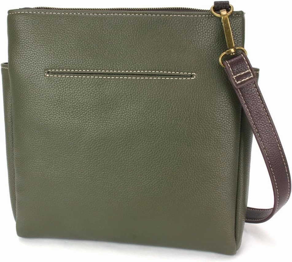 CHALA Merry Messenger RFID Protected Women Faux Leather Shoulder Purse with Adjustable Crossbody Strap