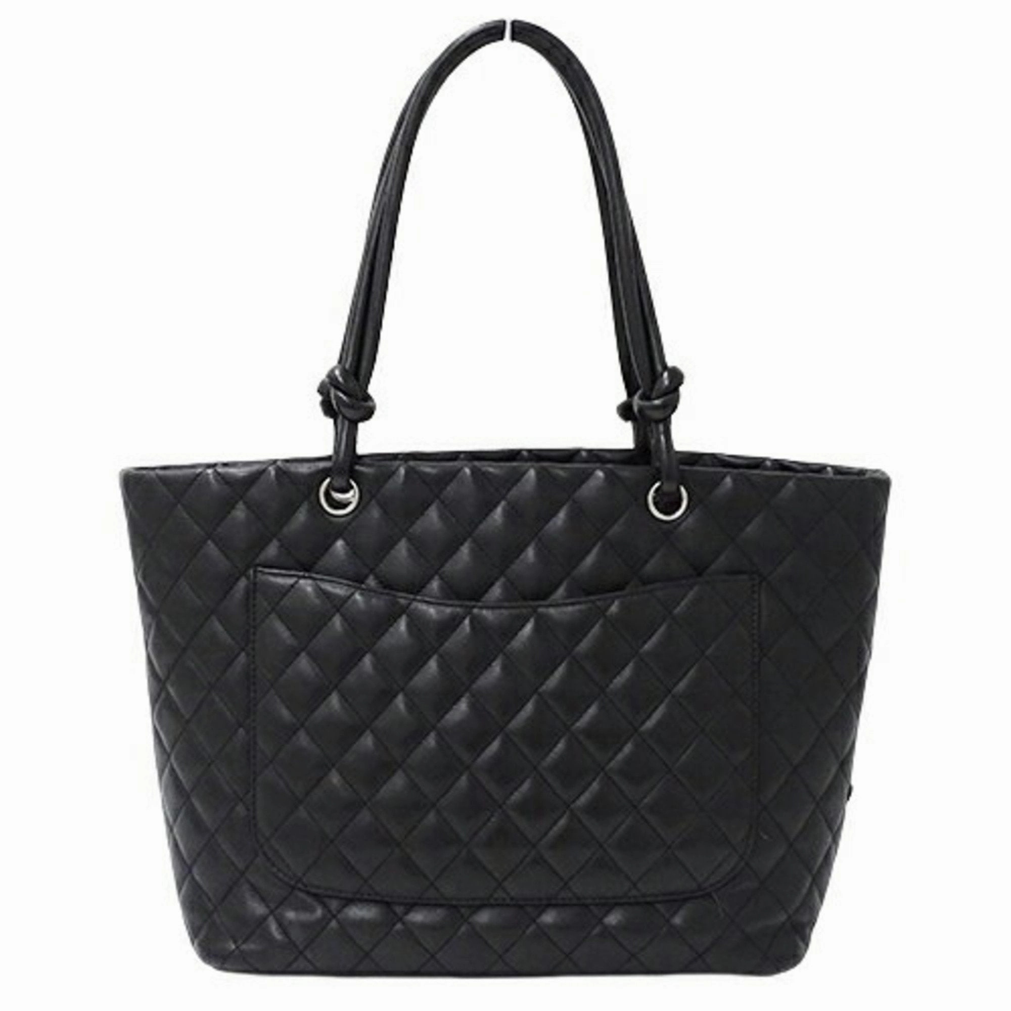 Chanel Cambon Leather Tote Bag (Pre-Owned)