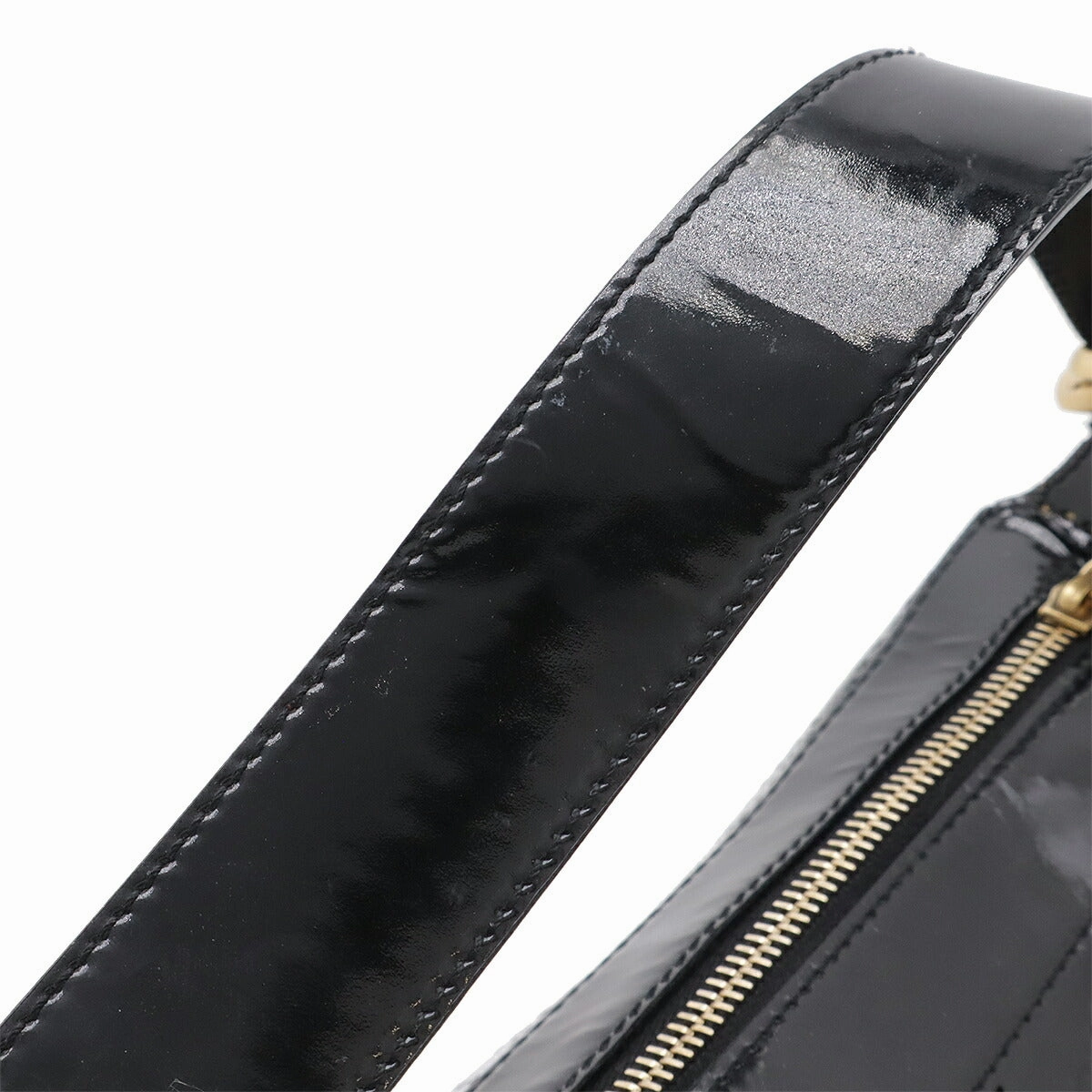 Chanel Camellia Patent Leather Shoulder Bag