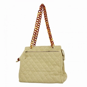 Chanel Canvas Tote Bag (Pre-Owned)