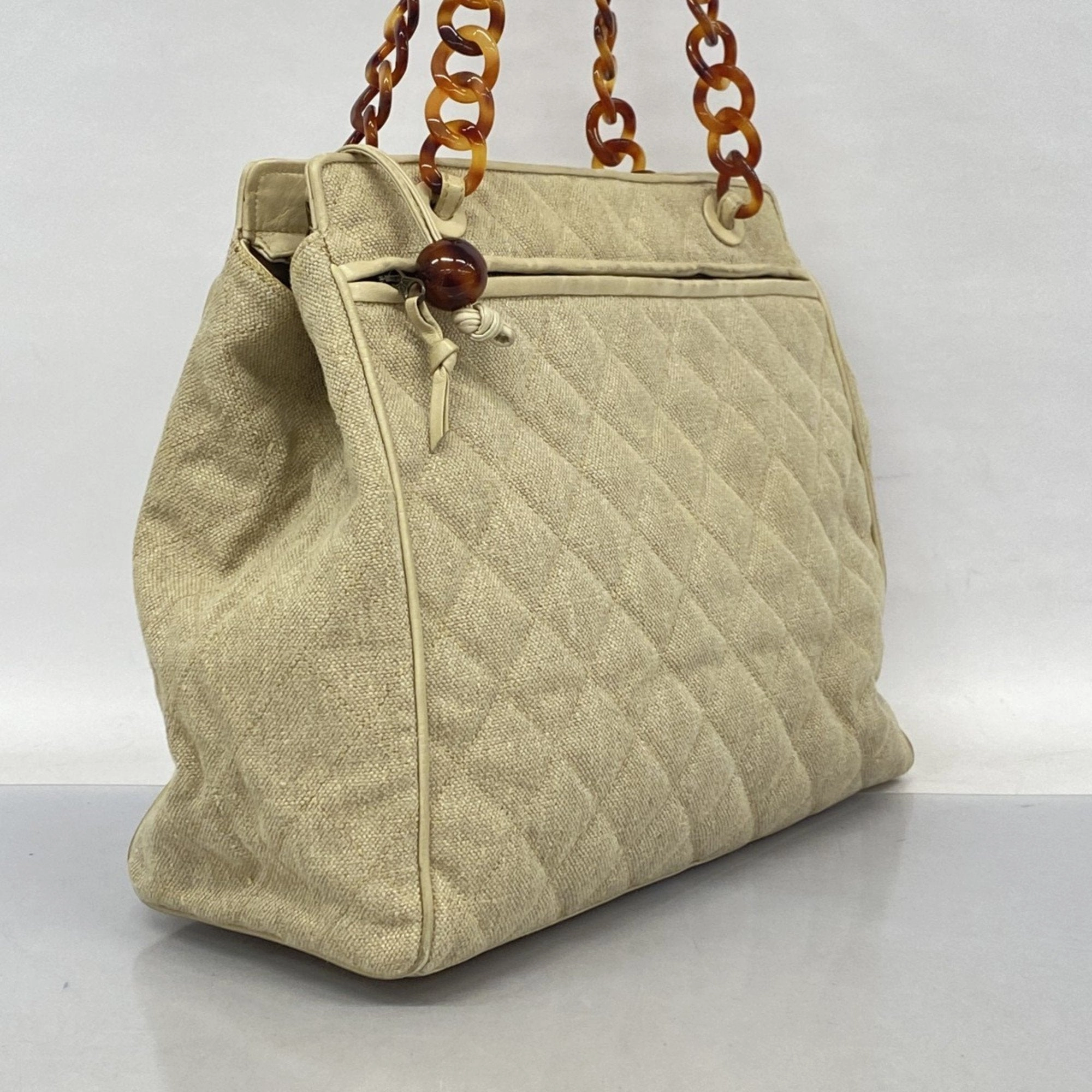 Chanel Canvas Tote Bag (Pre-Owned)