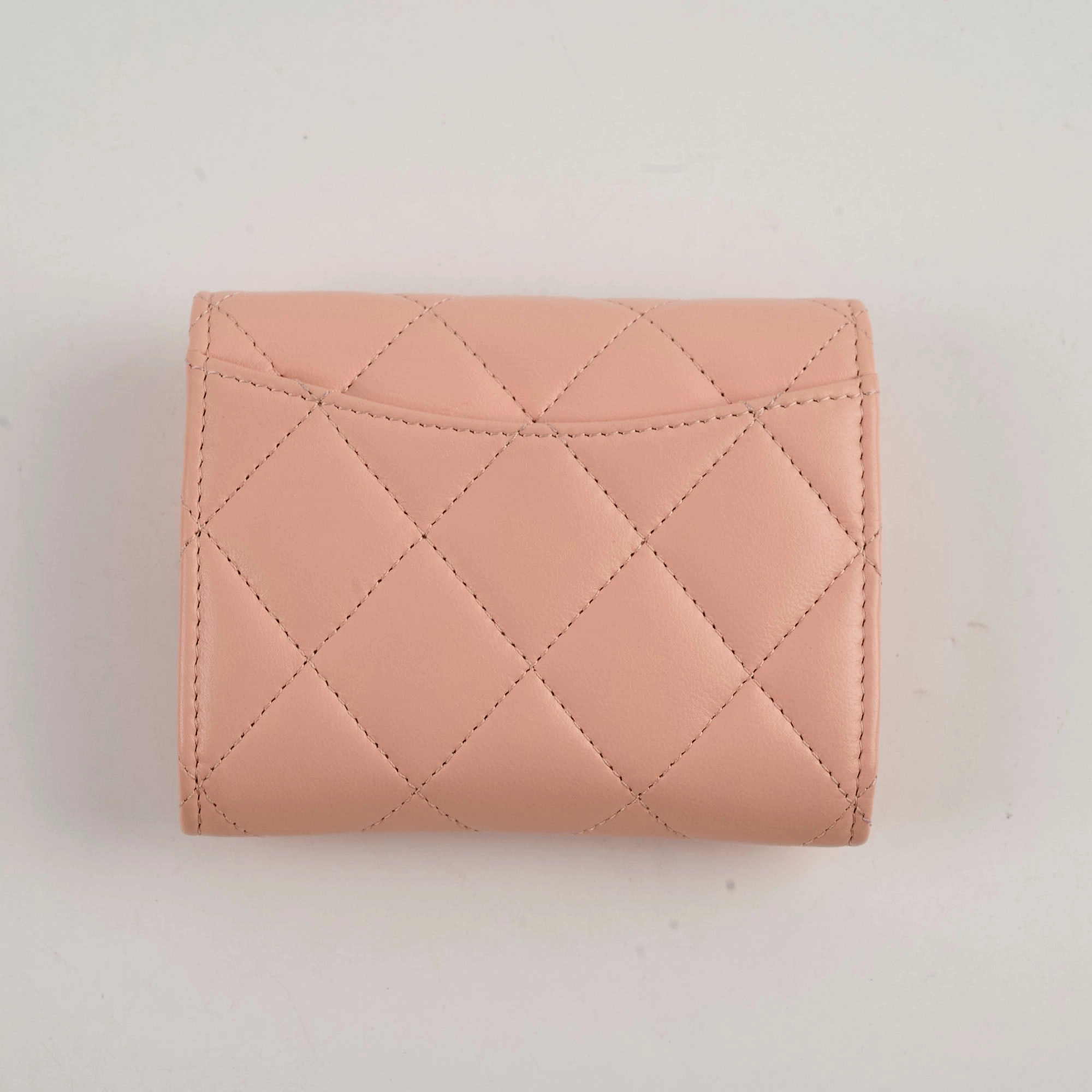 Chanel Card Holder On Chain Nude 31 Series