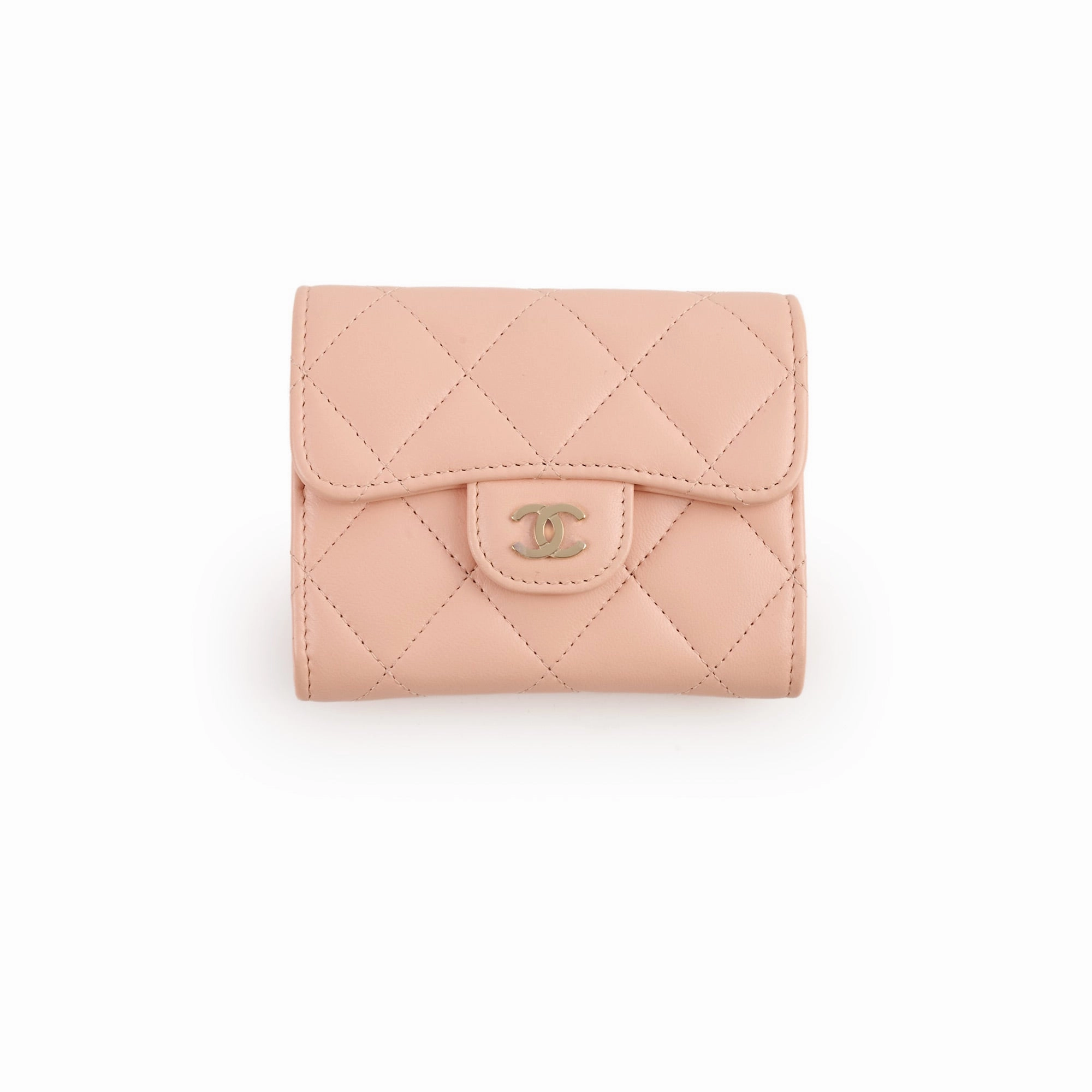 Chanel Card Holder On Chain Nude 31 Series