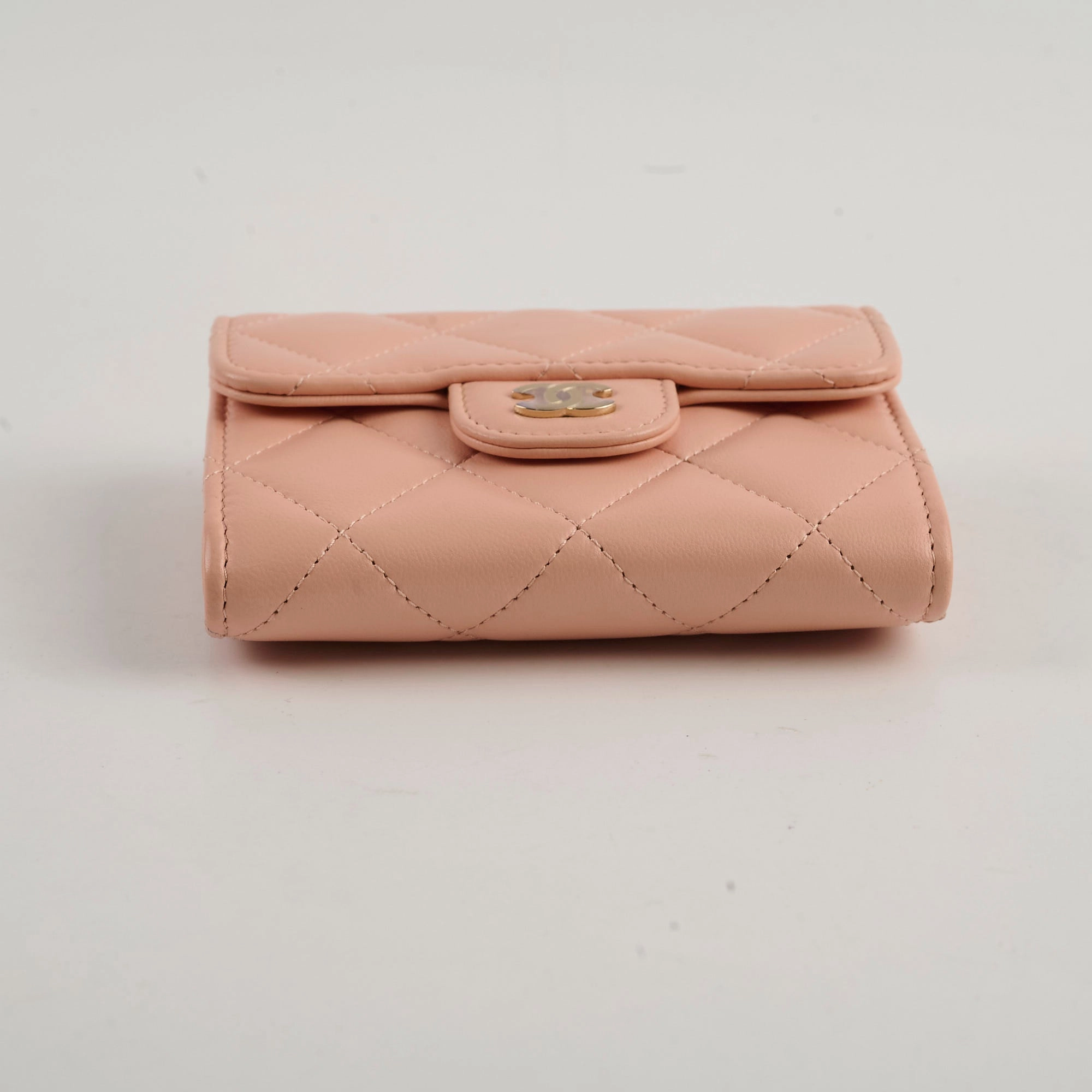 Chanel Card Holder On Chain Nude 31 Series
