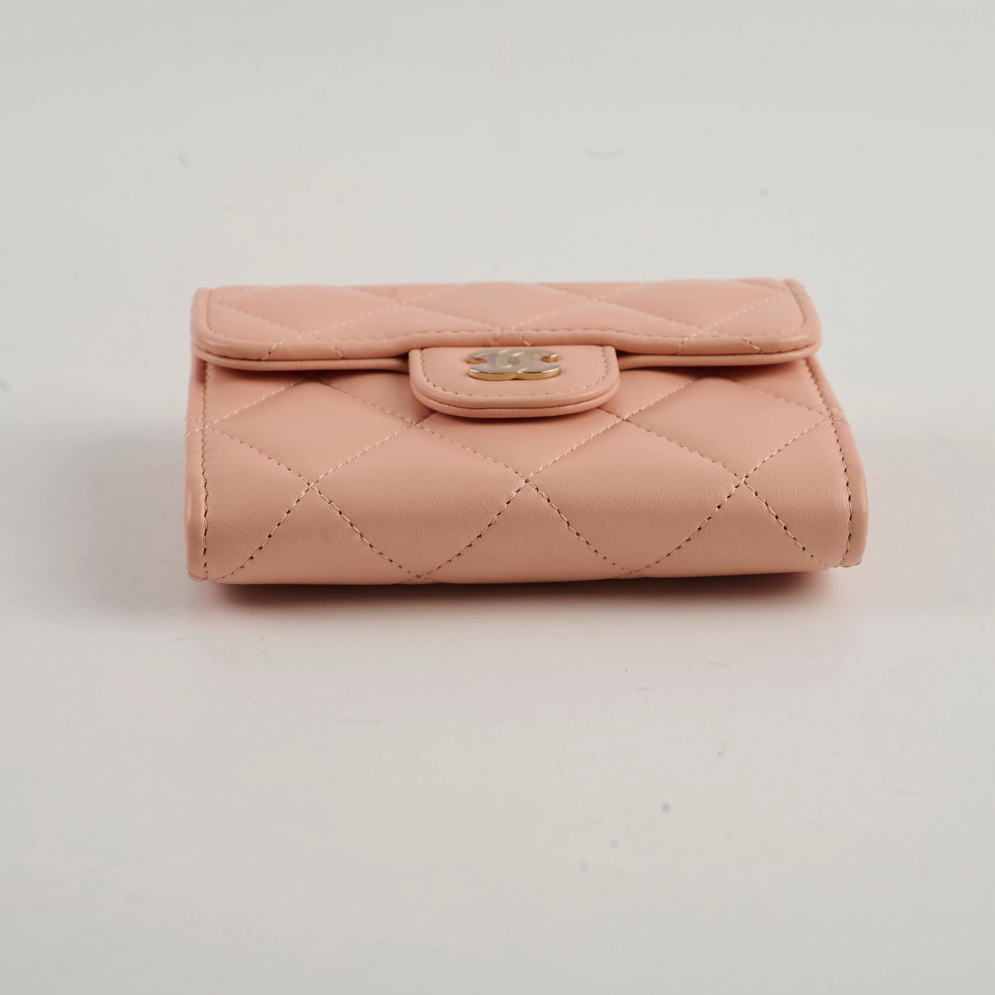 Chanel Card Holder On Chain Nude 31 Series