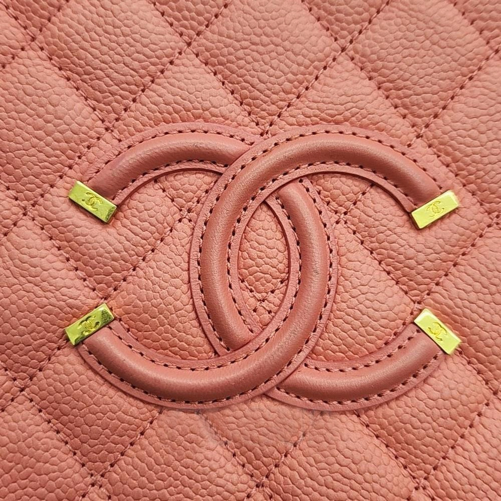 Chanel Caviar Cosmetic Tote And Shoulder Bag (8034721)
