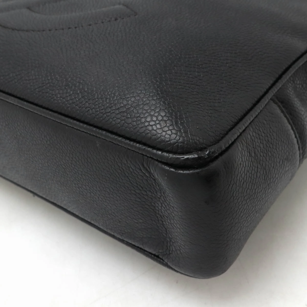 Chanel Caviar Skin Coco Mark Tote Bag