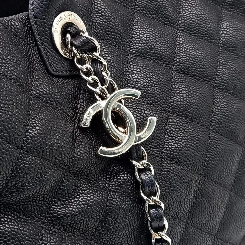Chanel Caviar Tote And Shoulder Bag (3014563)
