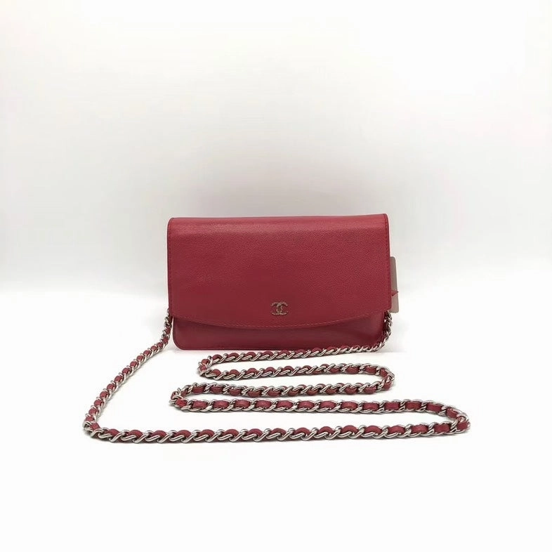Chanel Chainbag Red Shoulder Bag