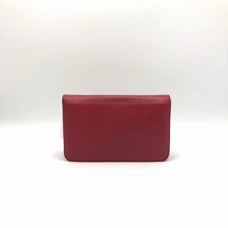 Chanel Chainbag Red Shoulder Bag