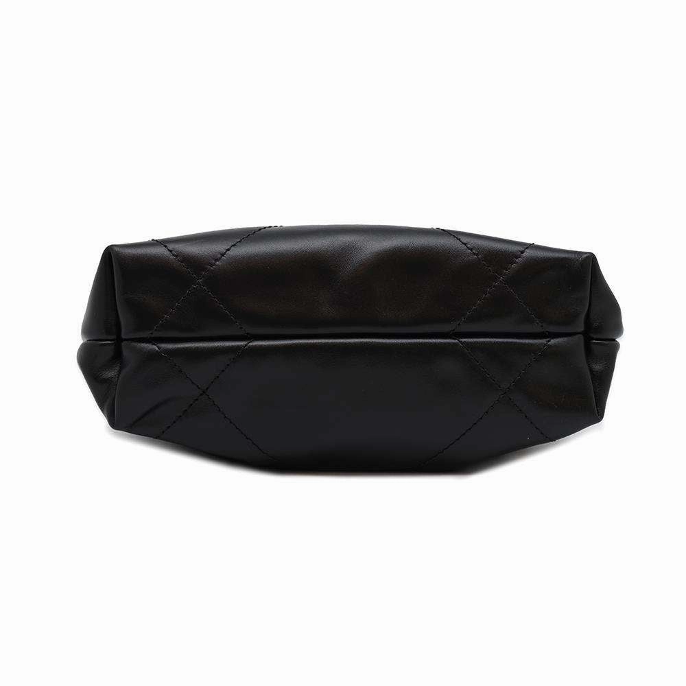 CHANEL CHANEL22 Shoulder Bag BlackAS3980 Shiny Calf Leather Size Mini