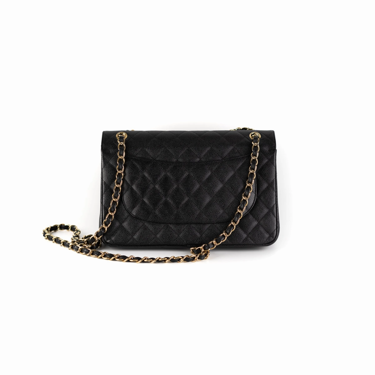 Chanel Classic Jumbo Black Caviar GHW