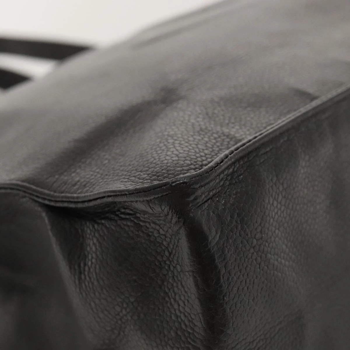 Chanel Coco Mark Leather Tote Bag (Pre-Owned)