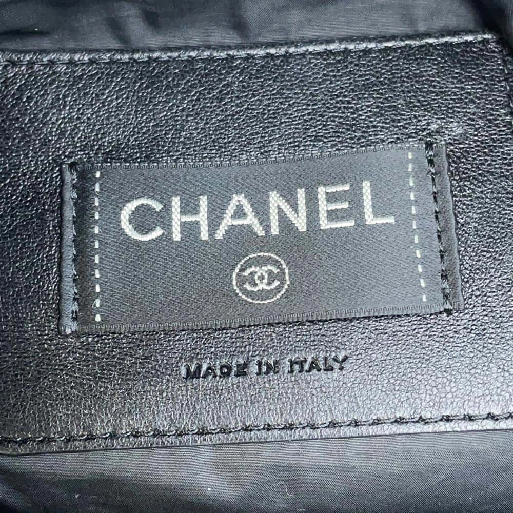 CHANEL Coco Neige Shoulder Bag BlackA57587 Nylon Tweed