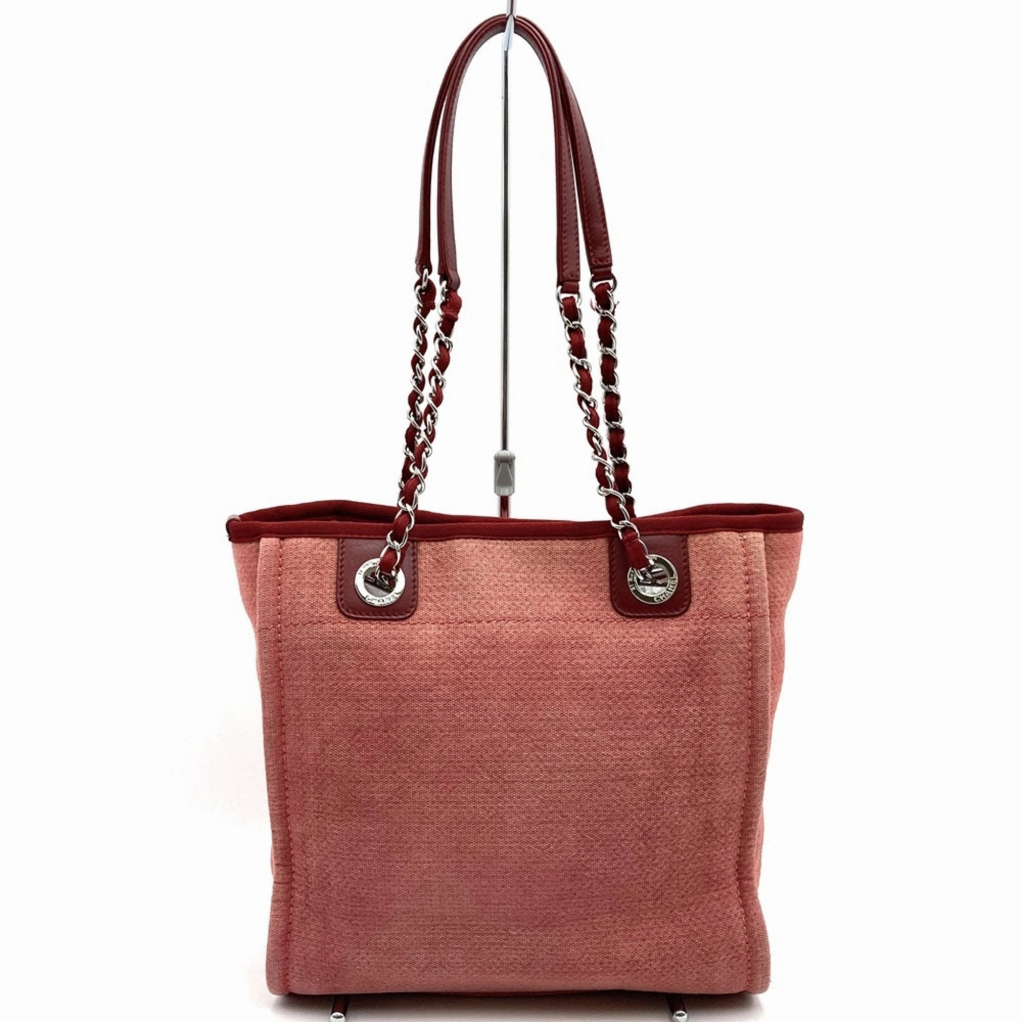 Chanel Deauville Canvas Tote Bag (Pre-Owned)