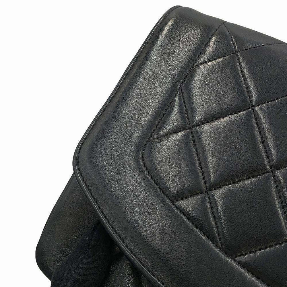 CHANEL Diana Matelasse ChainShoulder Bag BlackA01165 Lambskin
