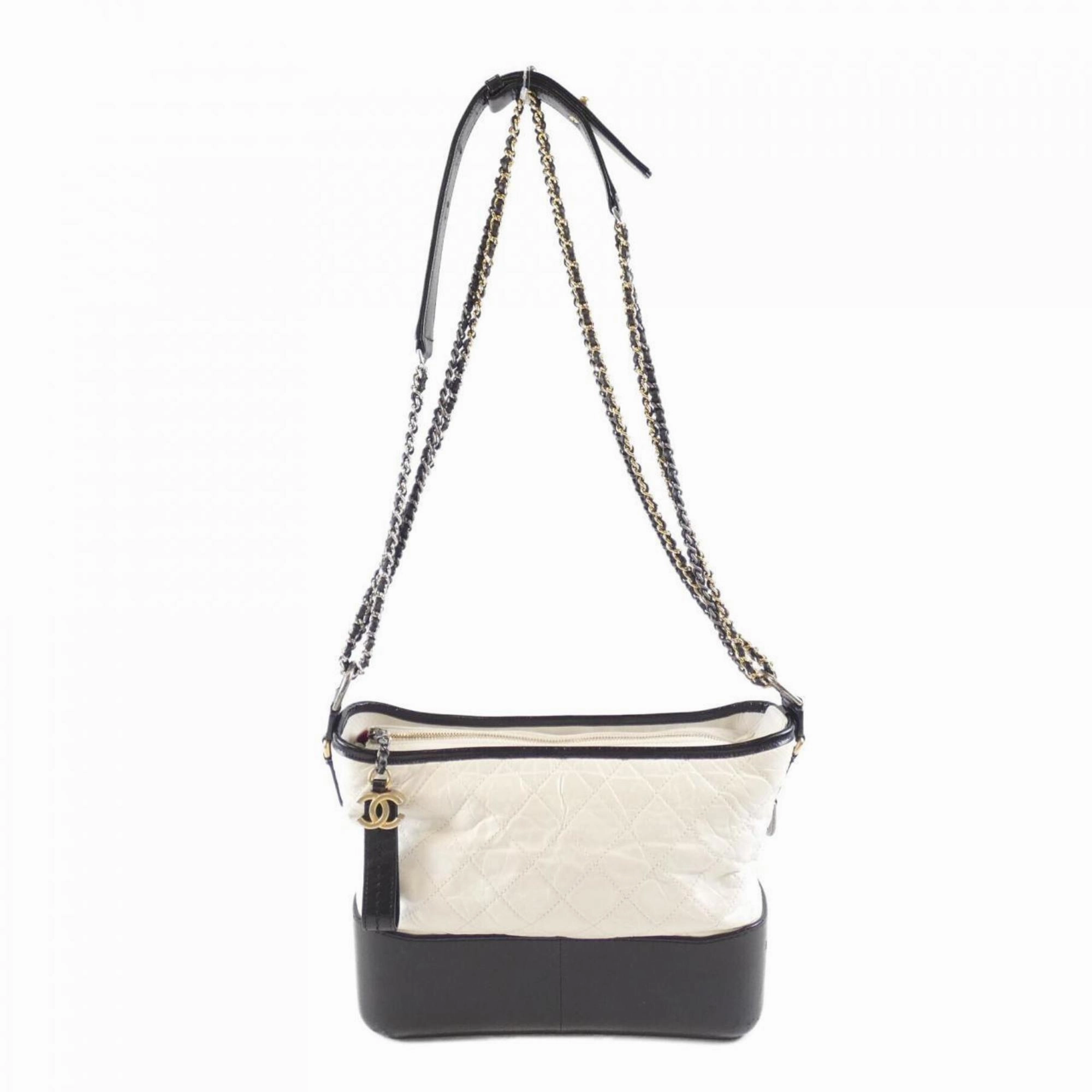 Chanel Gabriel  Leather Shoulder Bag (Pre-Owned)