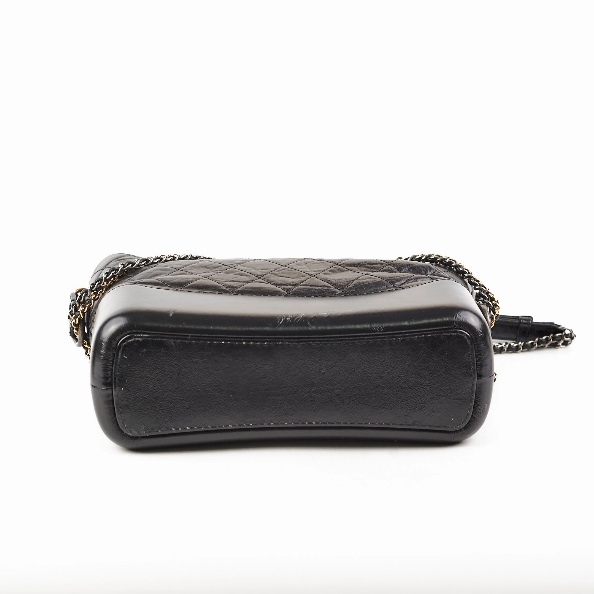 Chanel Gabriel Medium Hobo Calfskin Black